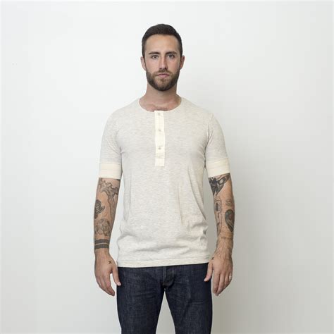 Merz pharma gmbh & co. Merz B. Schwanen 103 Henley - Grey Melange | Garmentory