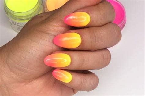 How To Do Summer Ombre Nails Using Dip Powder Dipwell Ombre Nails