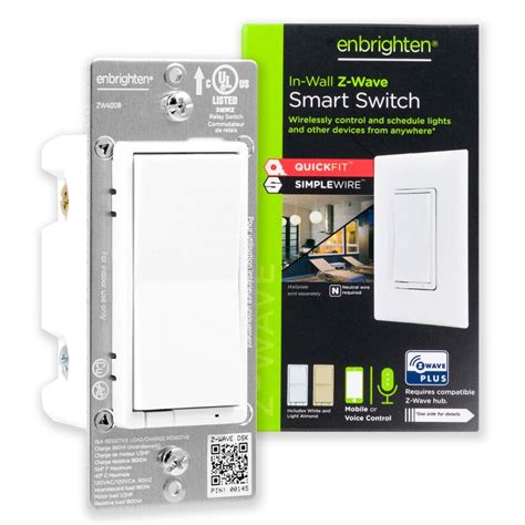 Ge Enbrighten Z Wave Plus Smart Switch With Quickfit And Simplewire
