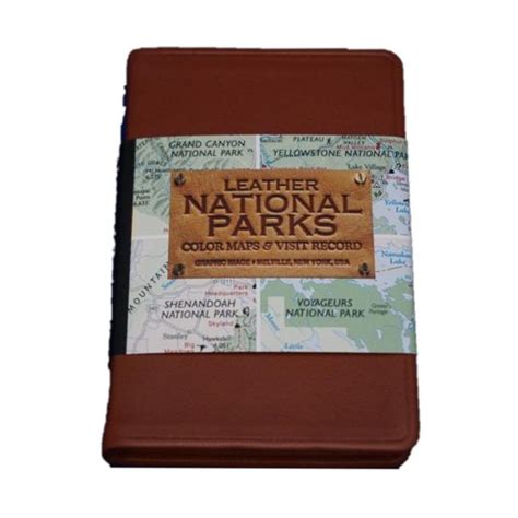 National Parks Atlas Color Maps And Visit Record