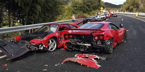 Gone In 60 Seconds The Worlds Most Expensive Car Crash Extravaganzi