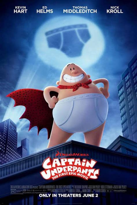 Captain Underpants The First Epic Movie Dvd Dvd Store