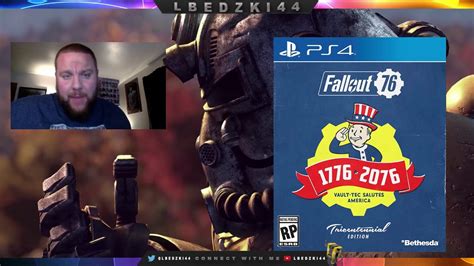 Fallout 76 Tricentennial Edition Revealed Youtube