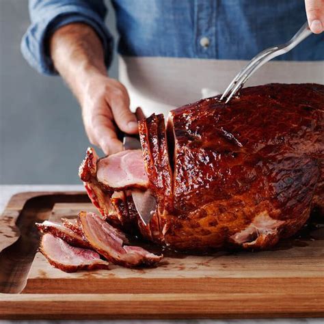 How To Carve A Ham Step By Step Williams Sonoma Taste Baked Ham How To Cook Ham Batch Meals
