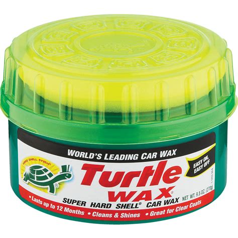 Turtle Wax Super Hard Shell Paste 95 Oz Car Wax Body Care Chemicals