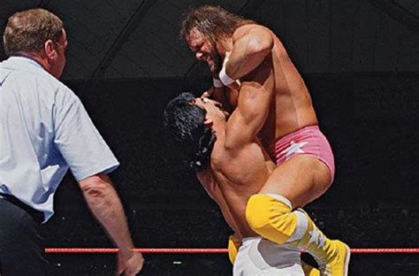 WWE WrestleMania Flashback Randy Savage Vs Ricky Steamboat