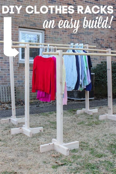 24 ideas for diy clothing rack for yard sale. DIY Clothes Rack for Garage Sales | Diy clothes rack, Yard sale clothes rack, Clothing rack