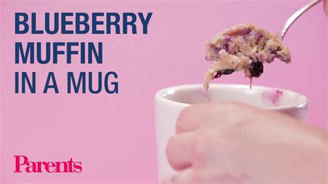 Blueberry Muffin In A Mug Parents Youtube