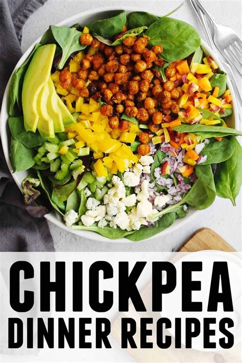 Easy Chickpea Dinner Recipes With Canned Chickpeas Rhubarbarians