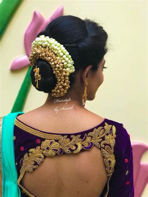 Wedding Hairstyles For Girls In Saree