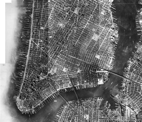 Birds Eye View Of Lower Manhattan In 1924 X Post From Rnychistory