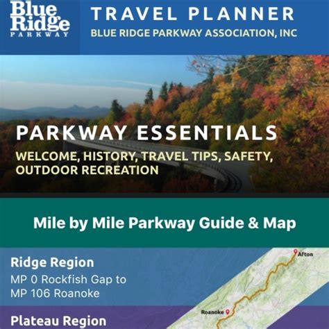 Interactive Parkway Map Blue Ridge Parkway