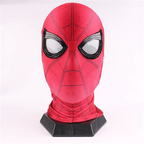 Spiderman Homecoming Mask Spider Man Cosplay Mask With Etsy