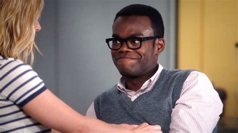 Watch The Good Place Highlight The Moment Chidi Fell For Eleanor