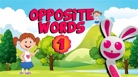 Learn Opposite Words Preschool Far Near Cartoon And Animated