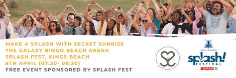 Book Tickets For Fully Booked Secret Sunrise Splash Fest Kings Beach