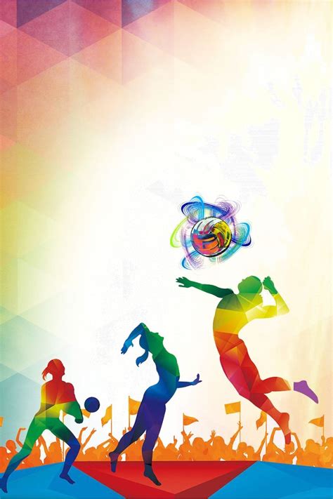 Bola voli sepak bola olimpiade gambar unduh gratis grafik. Background Poster Bola Voli - Gambar Singa Dengan Vektor ...