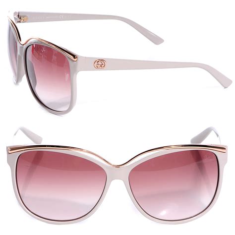 Gucci Sunglasses 3155s White 67584