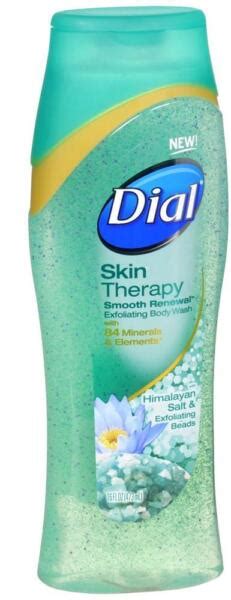 Dial Skin Therapy Himalayan Salt And Exfoliating Beads Body Wash 16 Fl Oz