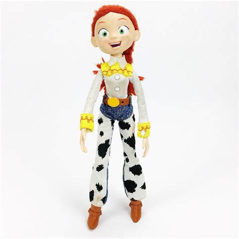 T01 Disney Pixar Toy Story Jessie Doll Fully Poseable Yarn Ponytail