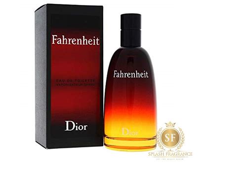 Fahrenheit By Christian Dior Edt Perfume Splash Fragrance