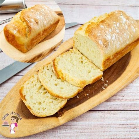Easy No Knead Sandwich Bread Recipe Veena Azmanov