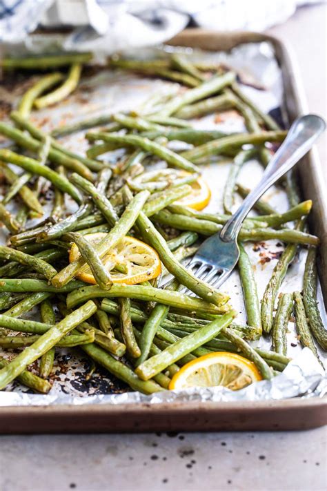 Roasted Green Beans Culinary Hill