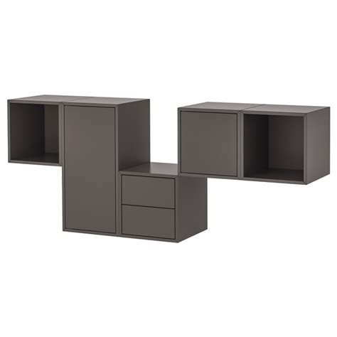 Bush furniture key west bathroom medicine cabinet with mirror, white ash quick look. EKET Wall-mounted cabinet combination - dark gray. Shop ...