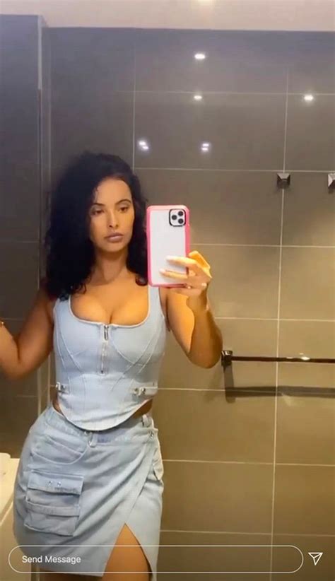 Maya Jama Lays Herself Bare In Racy Snap As She Talks Phone Sex In
