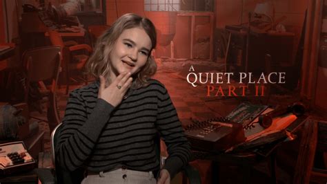 A Quiet Place Part Ii Backstage With Millicent Simmonds Djimon