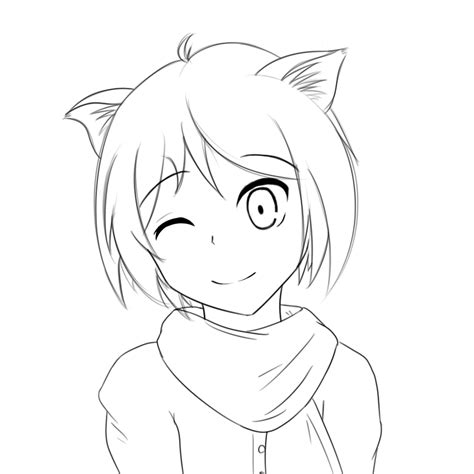 I mean, what's not to love about them? Anime Cat Ears Drawing at GetDrawings | Free download