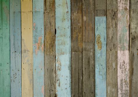 47 Distressed Wood Look Wallpaper