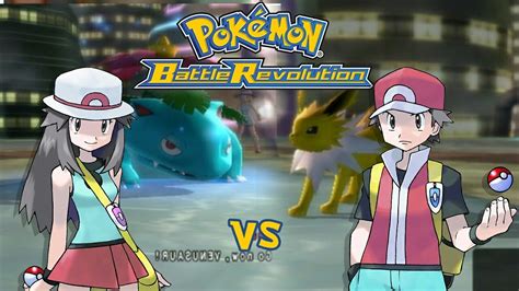 Pokémon Battle Revolution Red Origins Vs Leaf 60fps Youtube