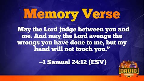 1 Samuel 23 24 David Spares Saul Kids Bible Story Kids