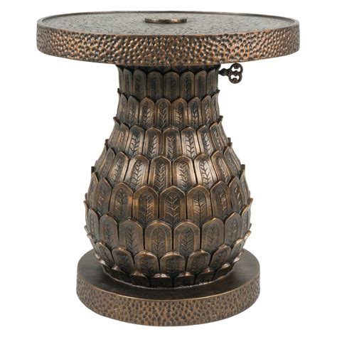 Check spelling or type a new query. Bombay Outdoors Pineapple Patio Umbrella Base in Distressed Gold-A100051 - The Home Depot