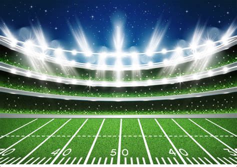 Football Field Illustrations, Royalty-Free Vector Graphics & Clip Art