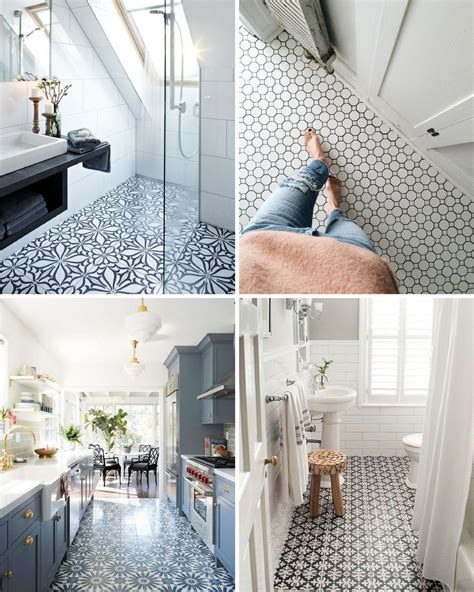Adding floor tiles to your bathroom can not only provide you with a durable, hardwearing surface, but also help you achieve your ideal bathroom vibe. 5 of the best patterned floor tiles - The green eyed girl