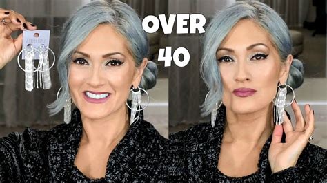 Makeup For Gray Silver Hair Giveaway Youtube Silver