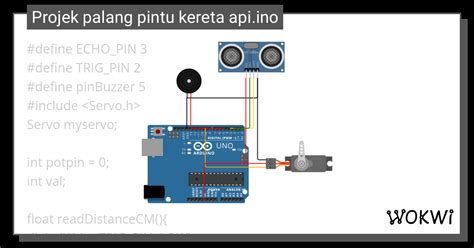 Project Palang Kereta Api Ino Wokwi Arduino And Esp Simulator Projek