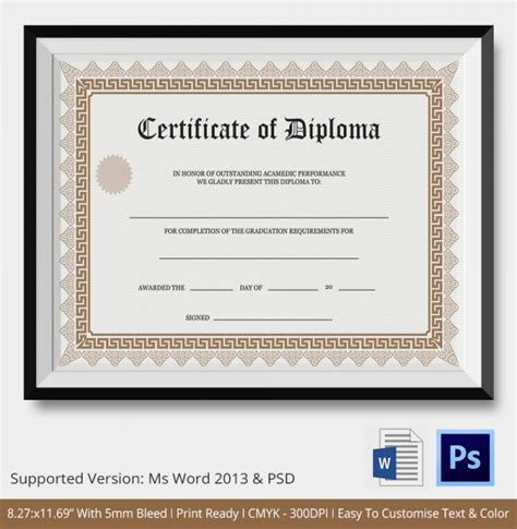 Browse through the selection to find the right one you need like certificates of recognition, attendance, course completion, achievement and diplomas. Ged Certificate Template Download | printable receipt template
