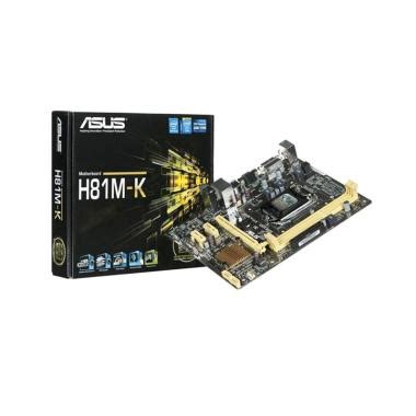 Asus ai suite iii, ez update, network icontrol, performance and power saving, system information, usb 3.0 boost. Jual Asus H81M-K Motherboard LGA 1150 Online - Harga ...