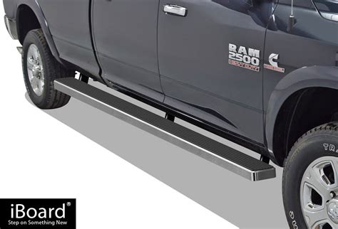 Aps Iboard Running Boards 5 Inches Custom Fit 2009 2018 Ram 1500 Crew