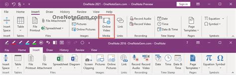 Onenote 2021 New Features Comparison To Onenote 2016 In New Release