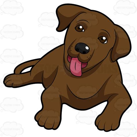 Chocolate Lab Clipart Clipground