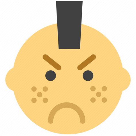 Emoji Emoticon Face Punk Icon Download On Iconfinder