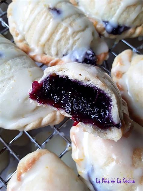 Glazed Blueberry Empanadas Lets Just Think About Those Three Words