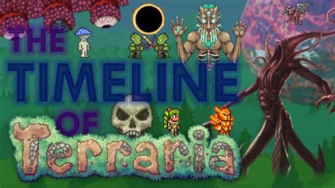 The Timeline Of Terraria Legends Lore Store Youtube