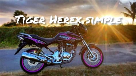 Modifikasi Honda Tiger Revo Herex Full Chrome Cinematic Youtube