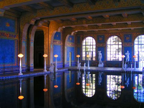 Indoor Pool At Hearst Castle San Simeon California Coast Travel Dads