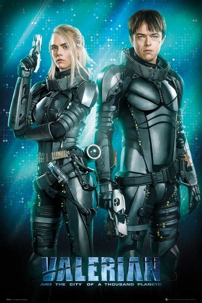 At the center of alpha is a mysterious dark force which threatens the peaceful existence of the city of a thousand planets, and valerian and laureline must race to. Poster, Quadro Valérian and the City of a Thousand Planets ...